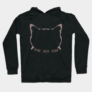 Cat . Pet . Paw Hoodie